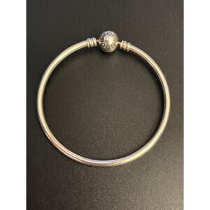 Pandora 925 ALE Sterling Silver Charm Bracelet 6.25”